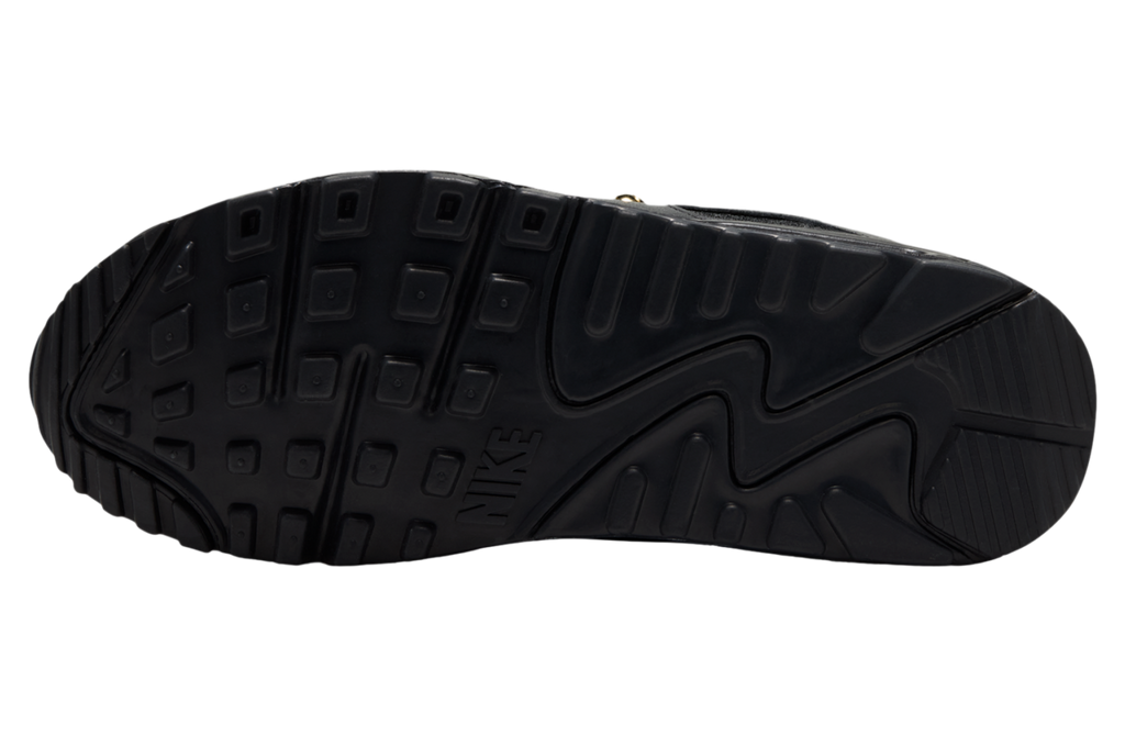 Victor Solomon x Nike Air Max 90 Black / Metallic Gold - Image 11