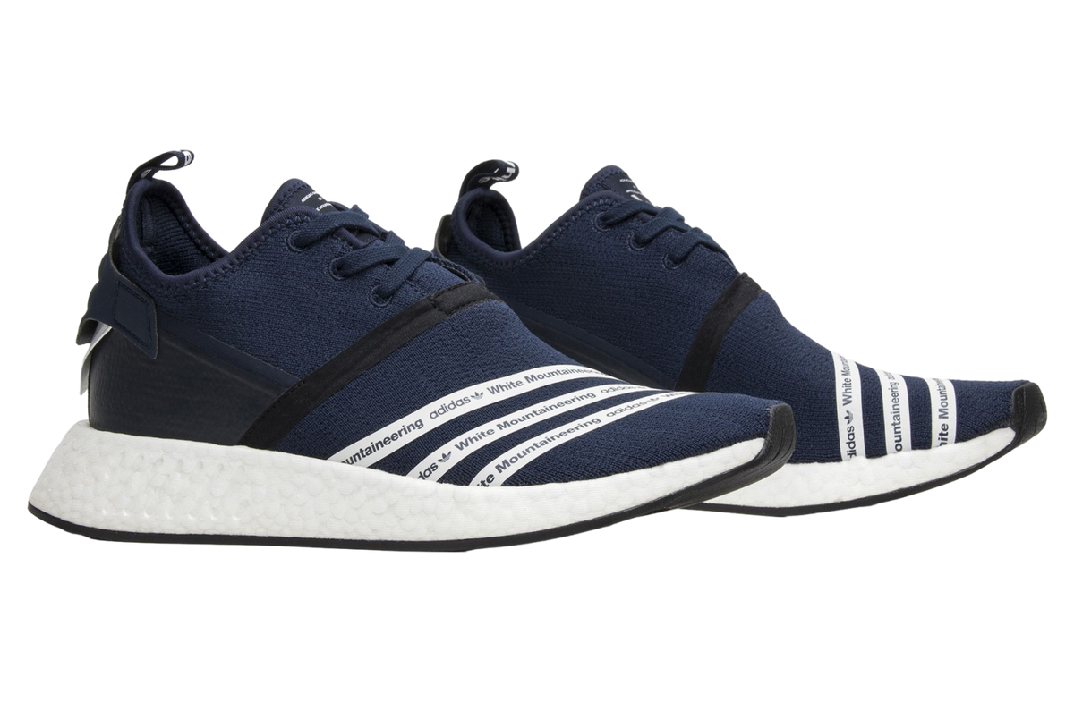 White Mountaineering x Adidas Nmd R2 PK Collegiate Navy - Image 5