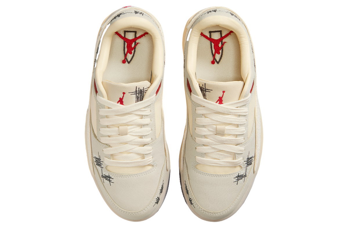 Who Decides War x Jordan Flight Court WMNS Coconut Milk - Image 4