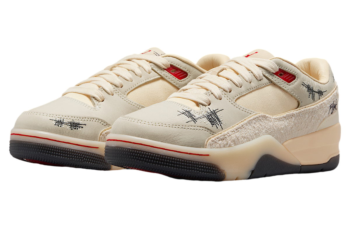 Who Decides War x Jordan Flight Court WMNS Coconut Milk - Image 5