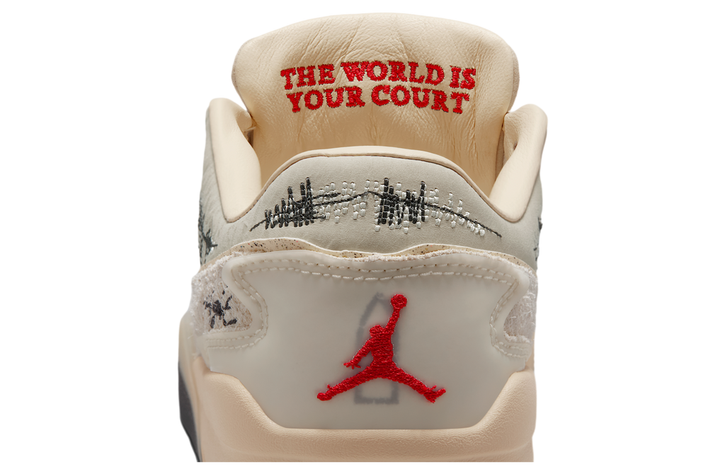 Who Decides War x Jordan Flight Court WMNS Coconut Milk - Image 10