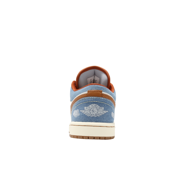 Wmns Air Jordan 1 Low Phantom / Amber Brown - Image 3