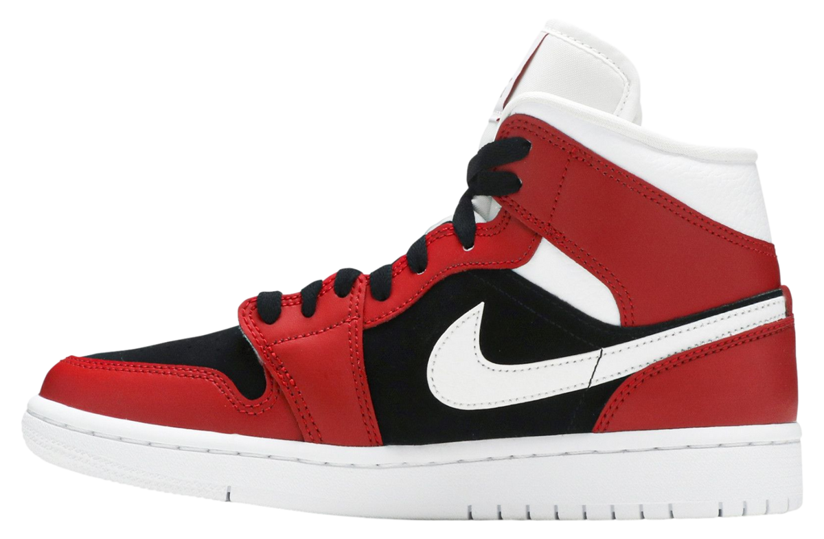 Wmns Air Jordan 1 Mid Gym Red Black - Image 2