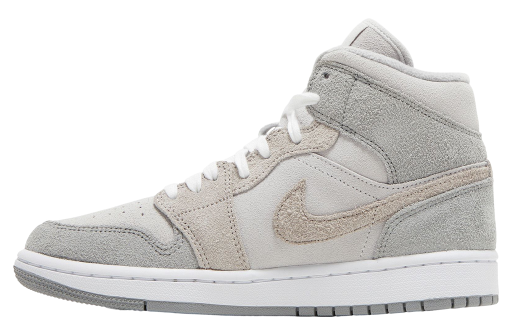 Wmns Air Jordan 1 Mid SE Particle Grey - Image 2