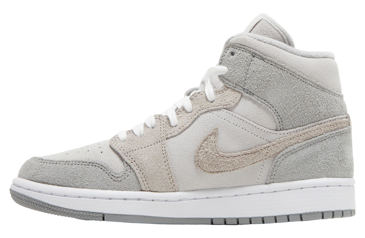 Wmns Air Jordan 1 Mid SE Particle Grey - Image 2