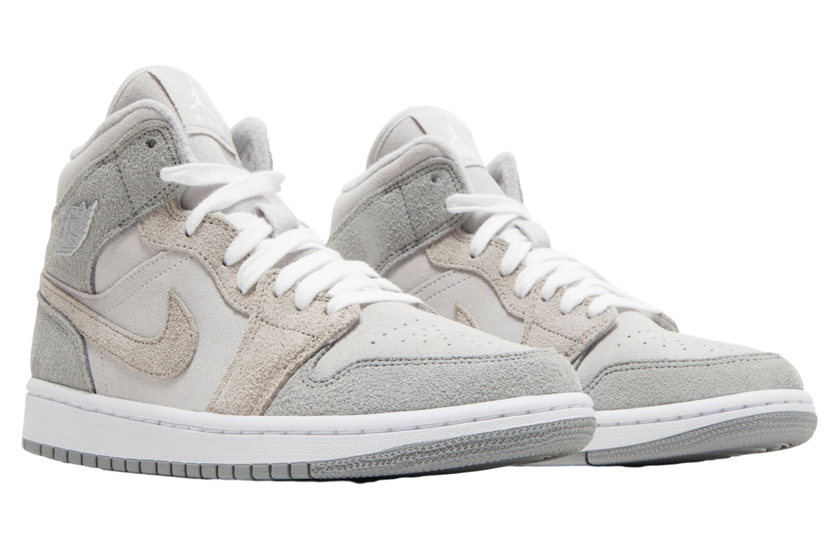 Wmns Air Jordan 1 Mid SE Particle Grey - Image 5