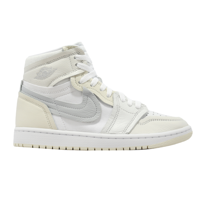 Wmns Air Jordan 1 MM High White / Pure Platinum - Image 5