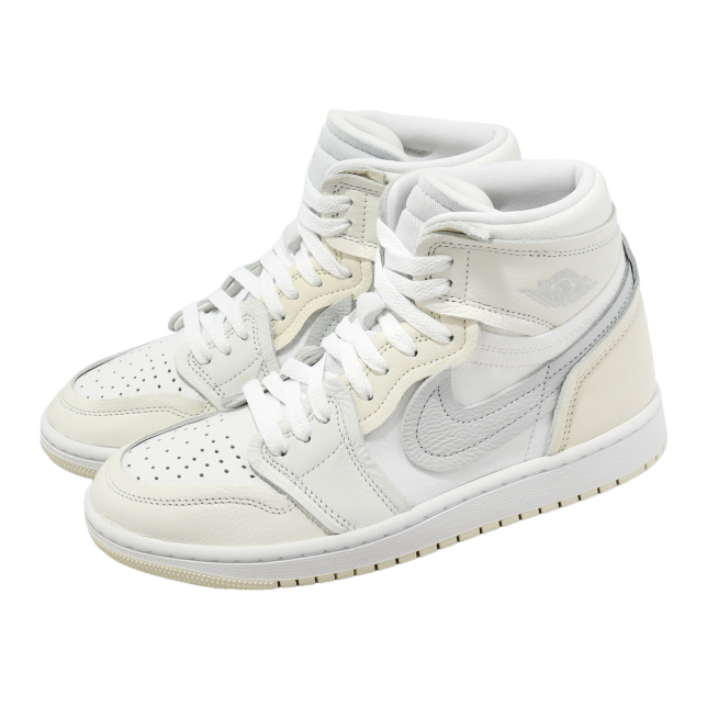 Wmns Air Jordan 1 MM High White / Pure Platinum - Image 8