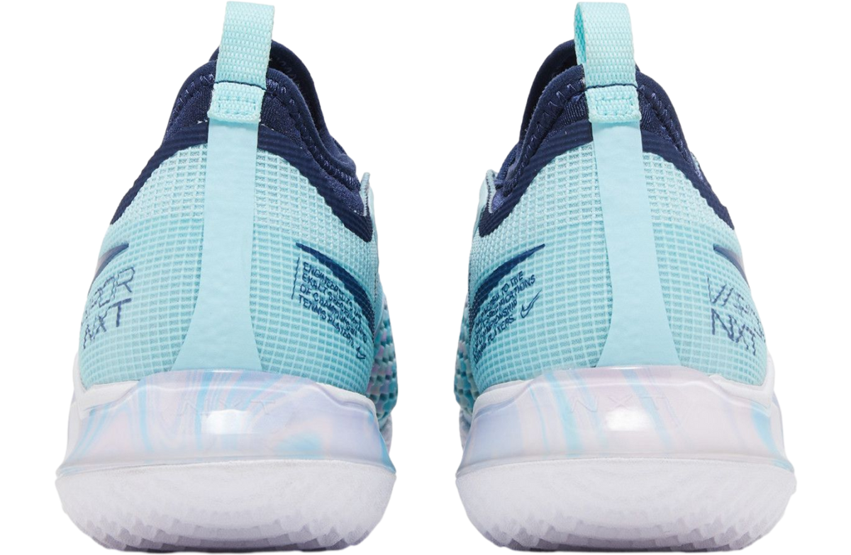 Wmns Nikecourt React Vapor Nxt Glacier Ice Midnight Navy - Image 4