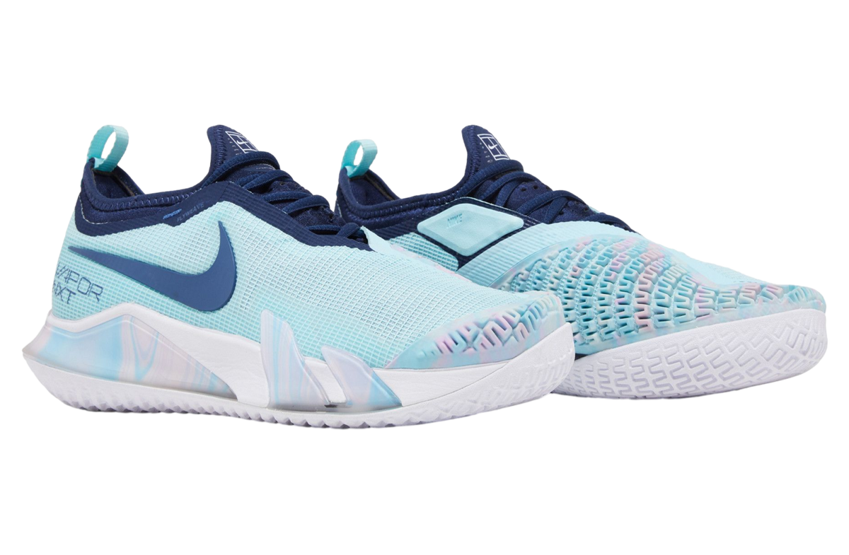 Wmns Nikecourt React Vapor Nxt Glacier Ice Midnight Navy - Image 5