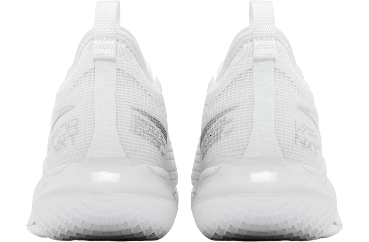 Wmns Nikecourt React Vapor Nxt White Metallic Silver - Image 4