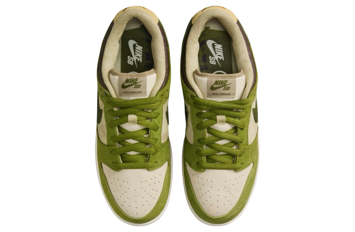 Yuto Horigome x Nike SB Dunk Low Asparagus - Image 4