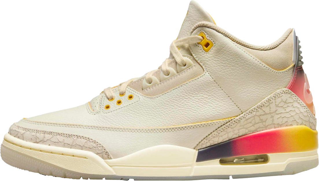 J Balvin x Air Jordan 3 Medellín Sunset