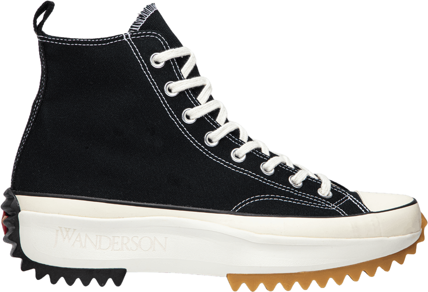 J.w. Anderson x Converse Run Star Hike Black Gum