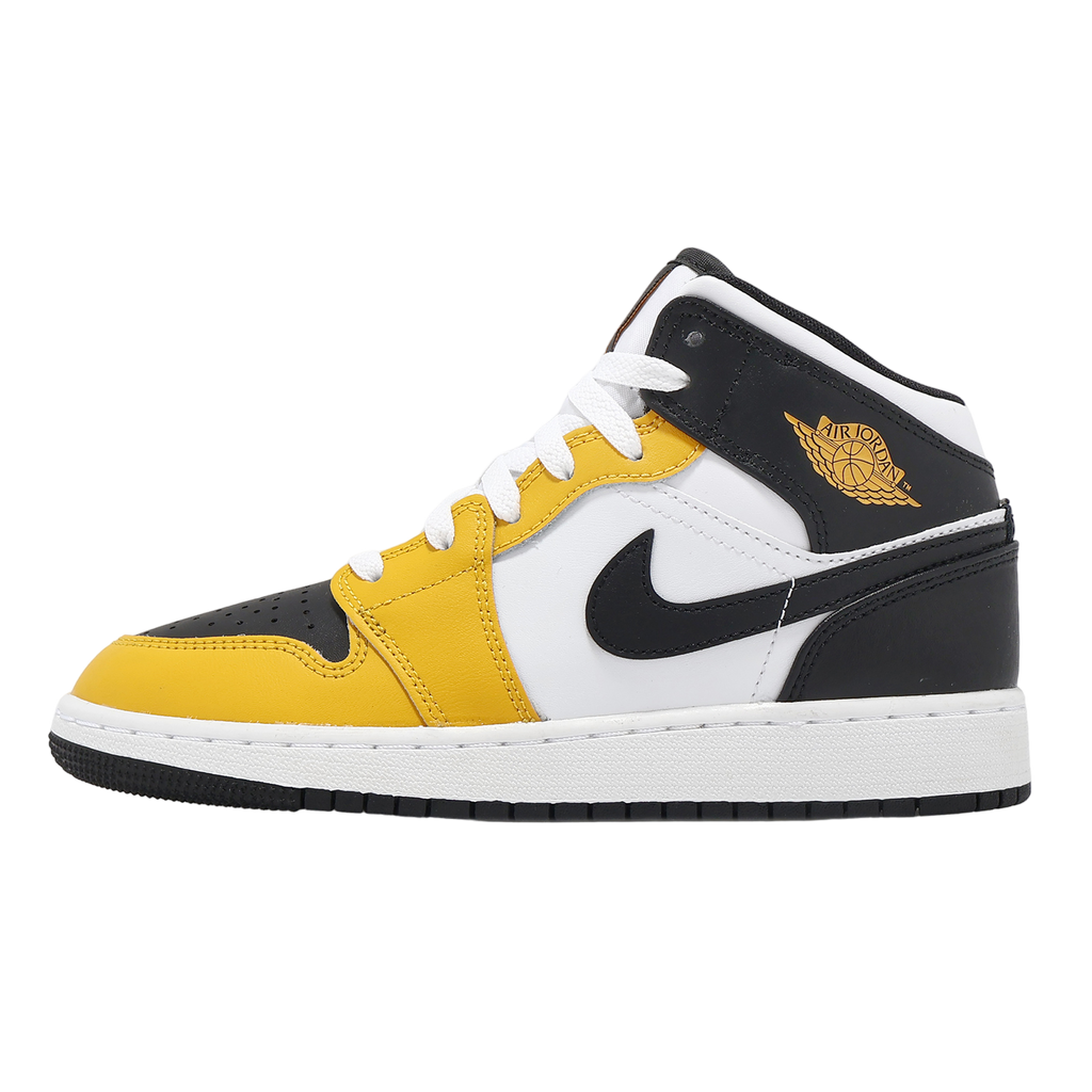 Jordan 1 Mid Yellow Ochre GS Yellow Ochre / White