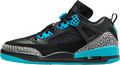 Jordan Spizike Low Black / Gamma Blue