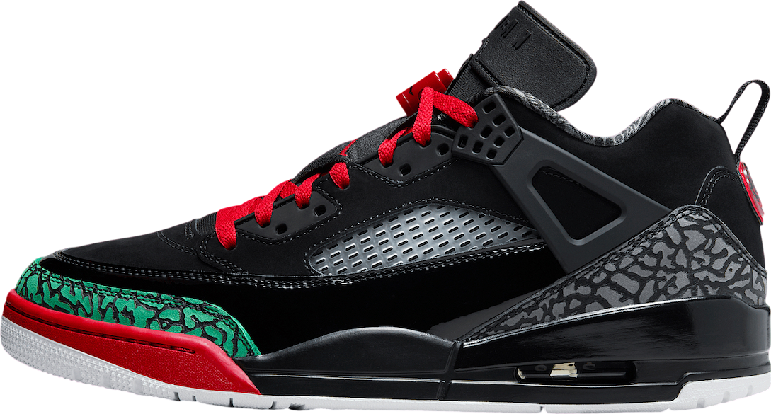 Jordan Spizike Low OG Black / Varsity Red