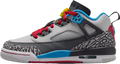 Jordan Spizike Low SE GS Neutral Grey / Surf Blue