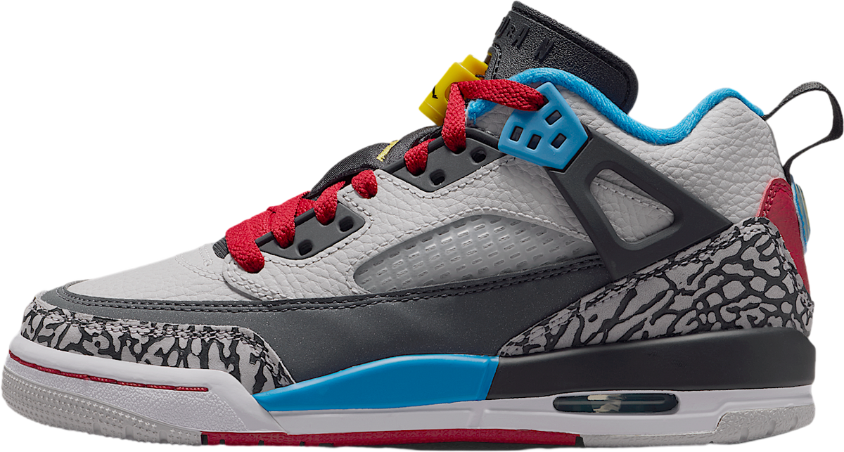 Jordan Spizike Low SE GS Neutral Grey / Surf Blue