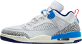 Jordan Spizike Low White / Blue Void / Hot Lava