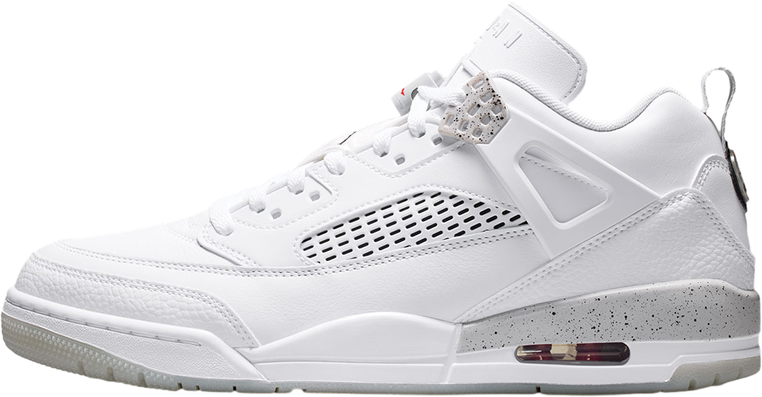 Jordan Spizike Low White / Grey Fog