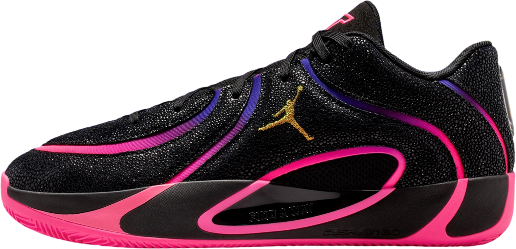 Jordan Tatum 4 Black / Fierce Purple