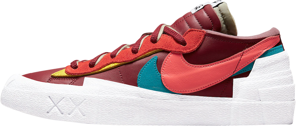 KAWS x sacai x Nike Blazer Low Team Red