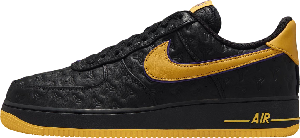 Kobe Bryant x Nike Air Force 1 Low Black / Varsity Maize