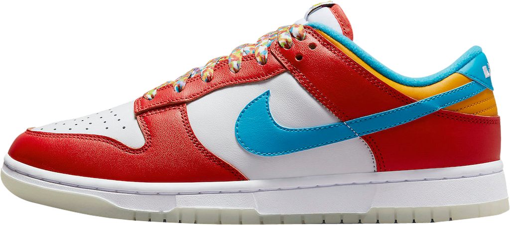 LeBron James x Nike Dunk Low Fruity Pebbles
