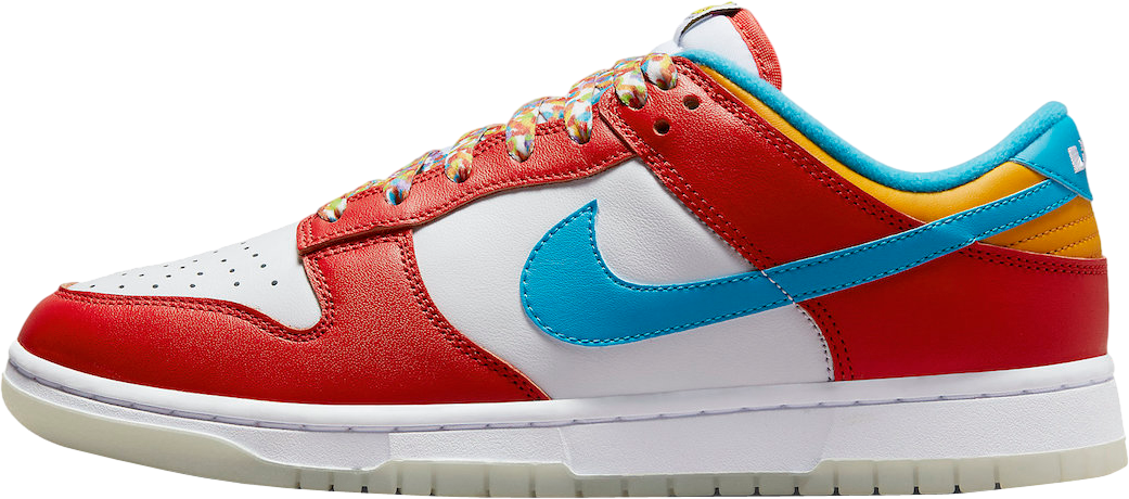 LeBron James x Nike Dunk Low Fruity Pebbles