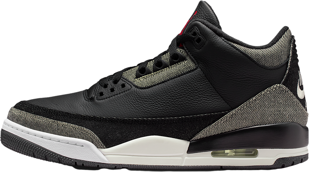 Levi’s x Air Jordan 3 Denim / Gym Red