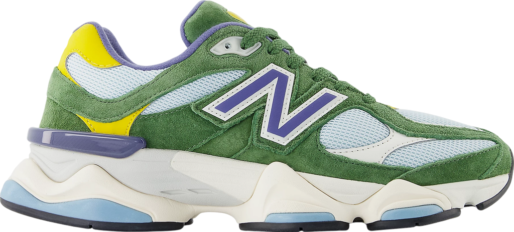 Mens New Balance 9060 Dark Alpine Green / Frosted Glass