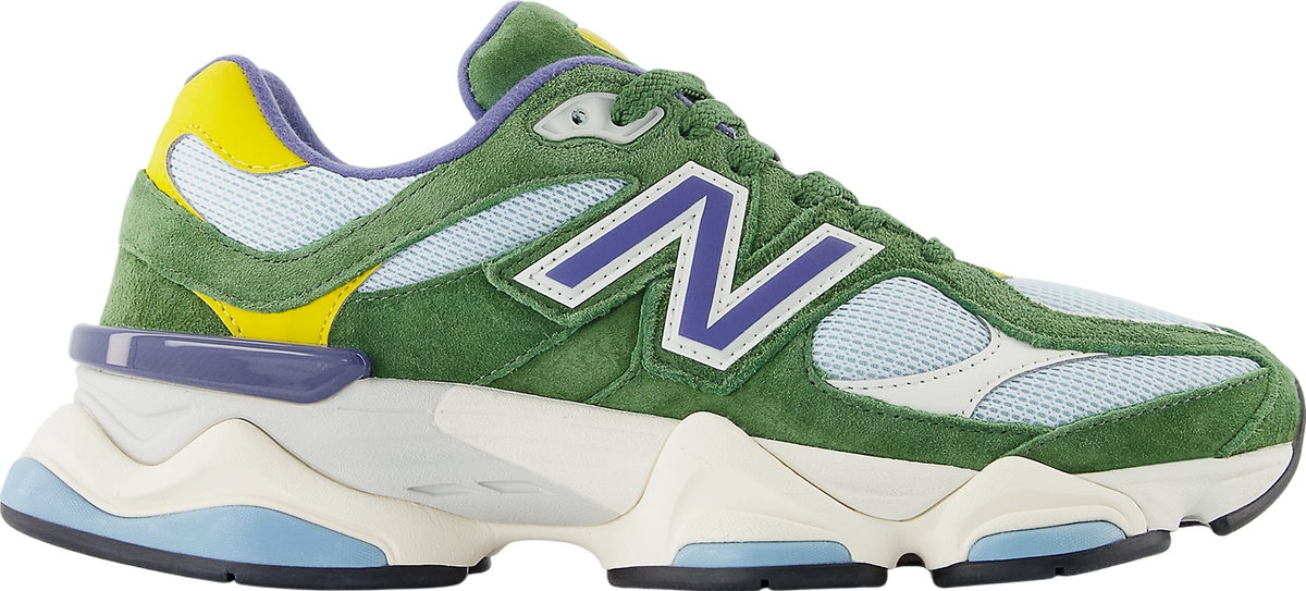 Mens New Balance 9060 Dark Alpine Green / Frosted Glass