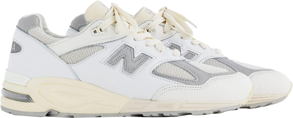 New Balance 990V2 Made in USA White