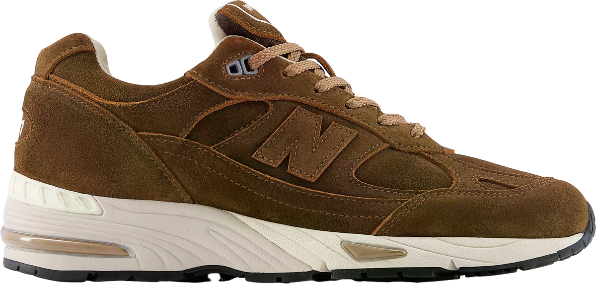 New Balance Made In Uk 991v1 Luxe Suede Cocoa / Castle Wall