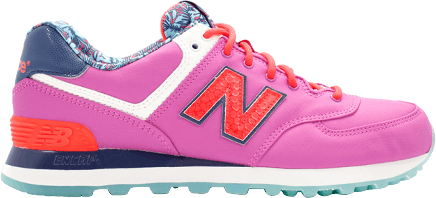 New Balance Wmns 574 Luau Violet / Orange