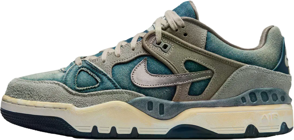 Nigo x Levis x Nike Air Force 3 Low Olive Grey / Summit White
