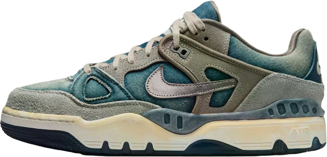 Nigo x Levis x Nike Air Force 3 Low Olive Grey / Summit White