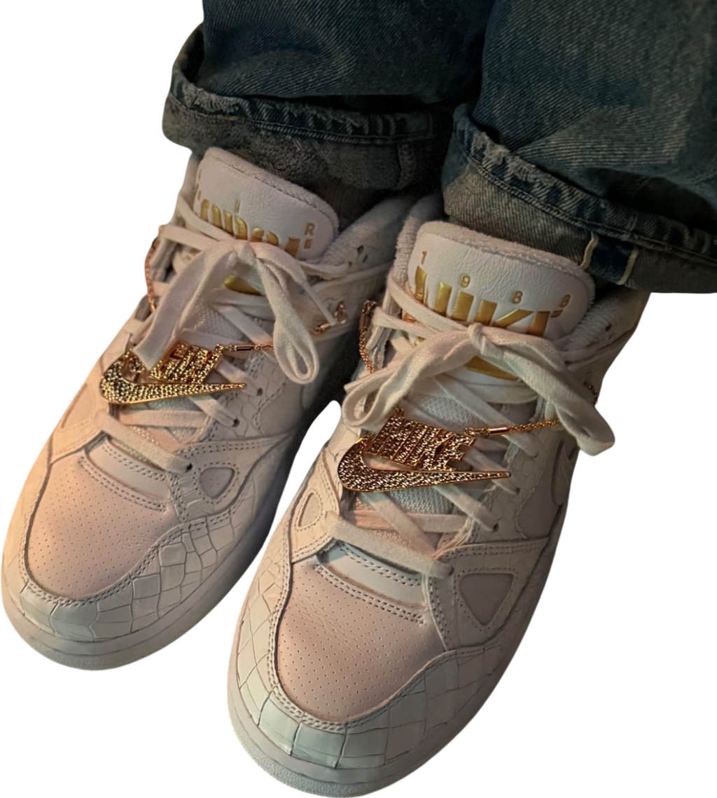 Nigo x Nike Air Force 3 Low White Croc