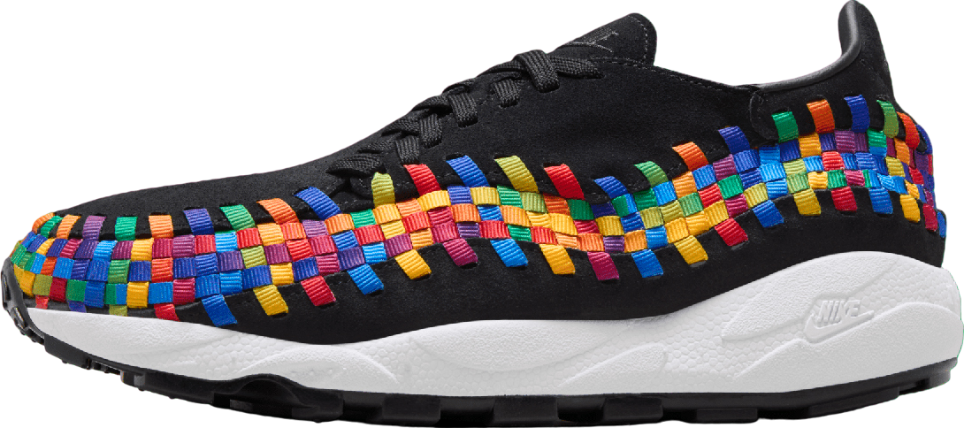 Nike Air Footscape Woven Rainbow Black