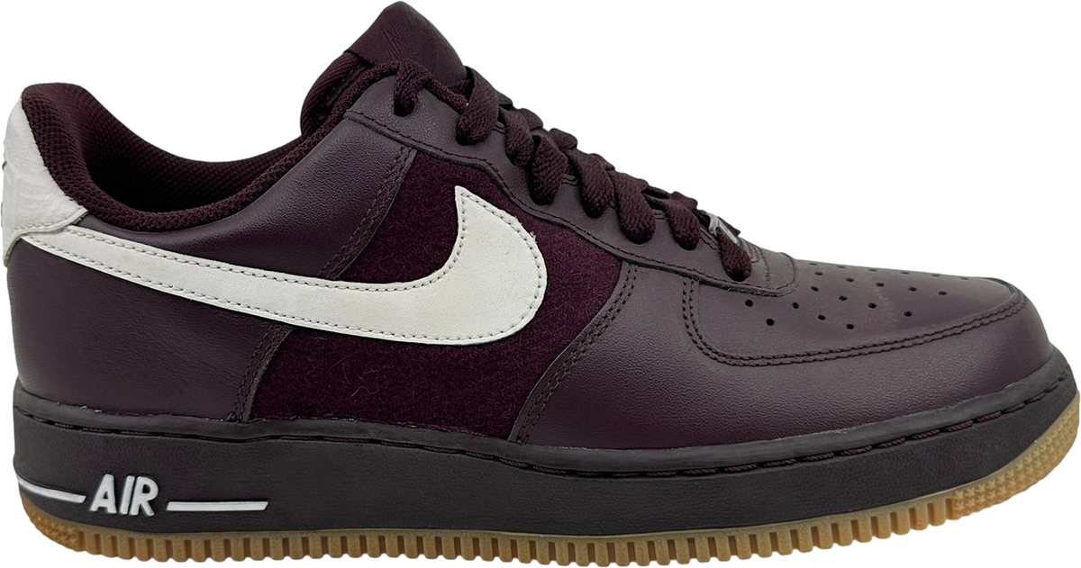 Nike Air Force 1 07 Deep Burgundy Gum
