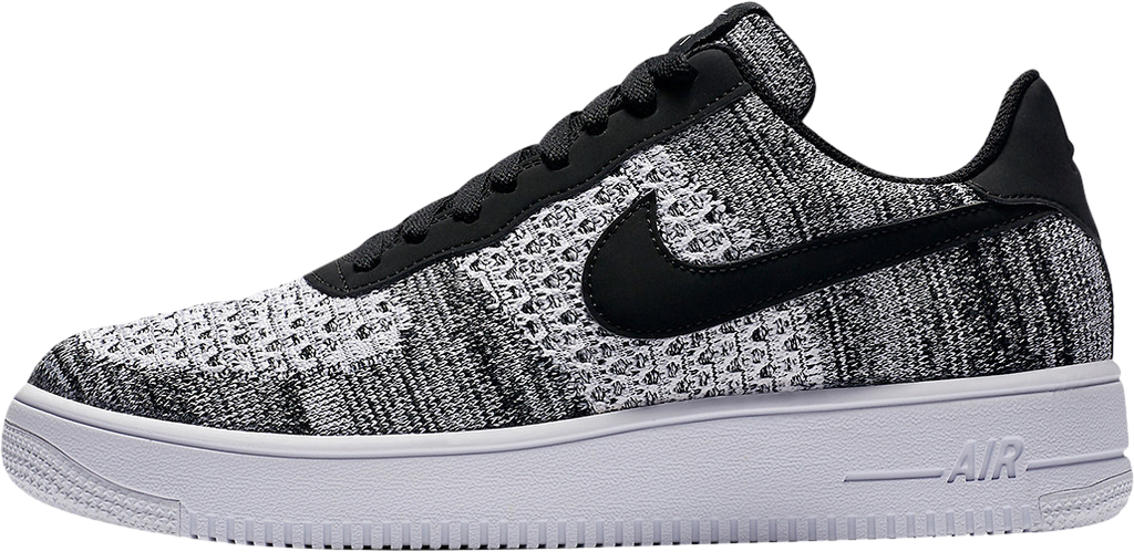 Nike Air Force 1 Flyknit 2.0 Black Pure Platinum