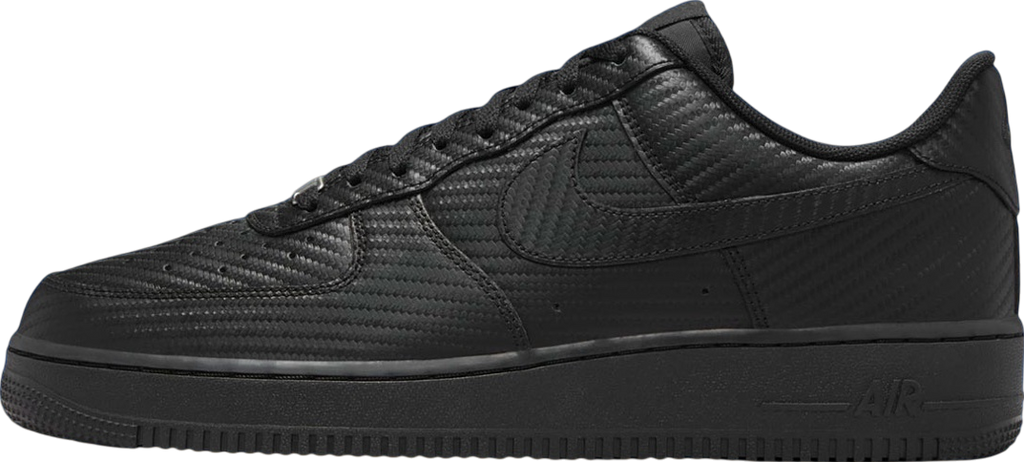 Nike Air Force 1 Low Black Carbon Fiber