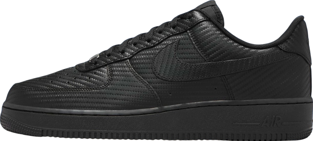 Nike Air Force 1 Low Black Carbon Fiber