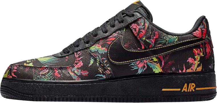 Nike Air Force 1 Low Black Floral