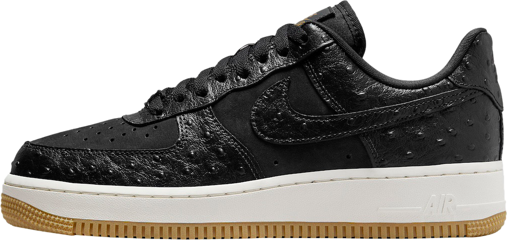 Nike Air Force 1 Low Black Ostrich