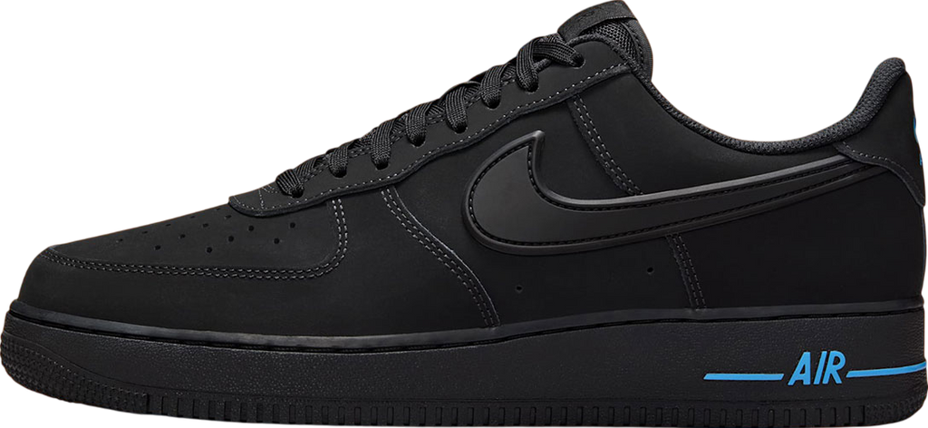 Nike Air Force 1 Low Black / University Blue