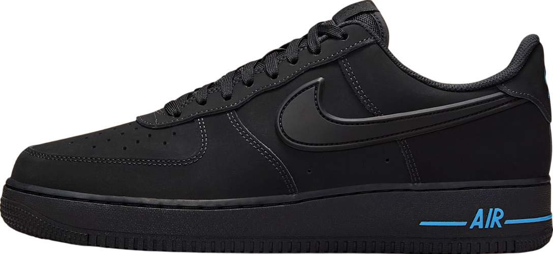 Nike Air Force 1 Low Black / University Blue
