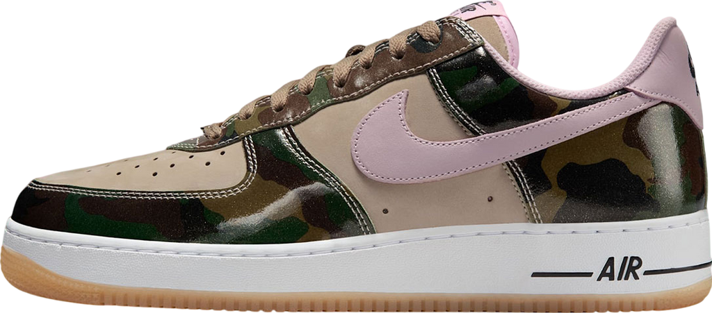 Nike Air Force 1 Low Camo Pink Swoosh
