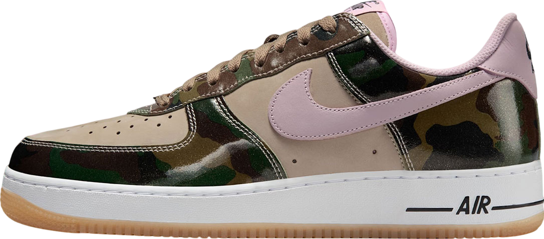 Nike Air Force 1 Low Camo Pink Swoosh